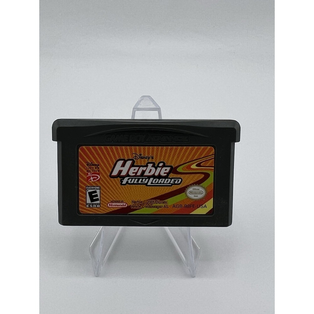 Disney Herbie Fully Loaded Nintendo Game Boy Advance GBA Racing AGB-B8FE-USA